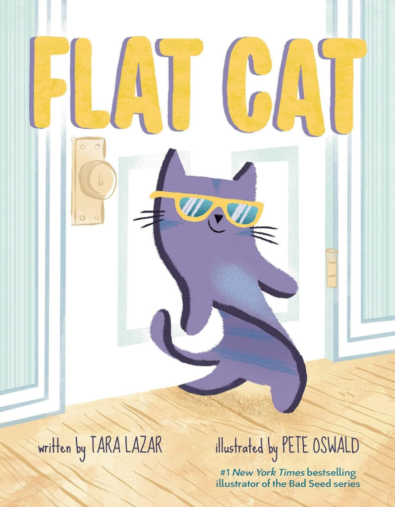 Cover image for the book Flat Cat by Tara Lazar  