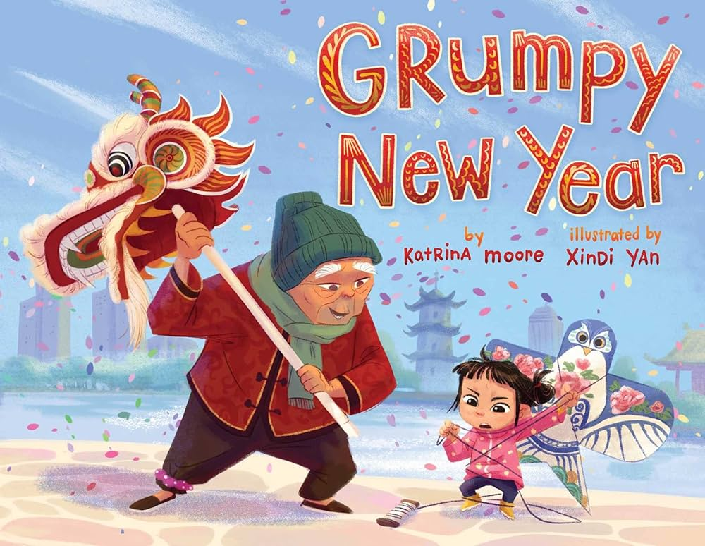 Cover image for the book Grumpy New Year by Katrina Moore  