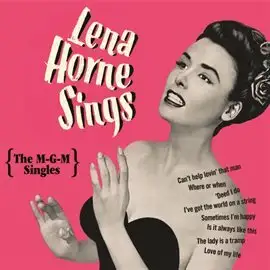 Album cover for Lena Horne Sings