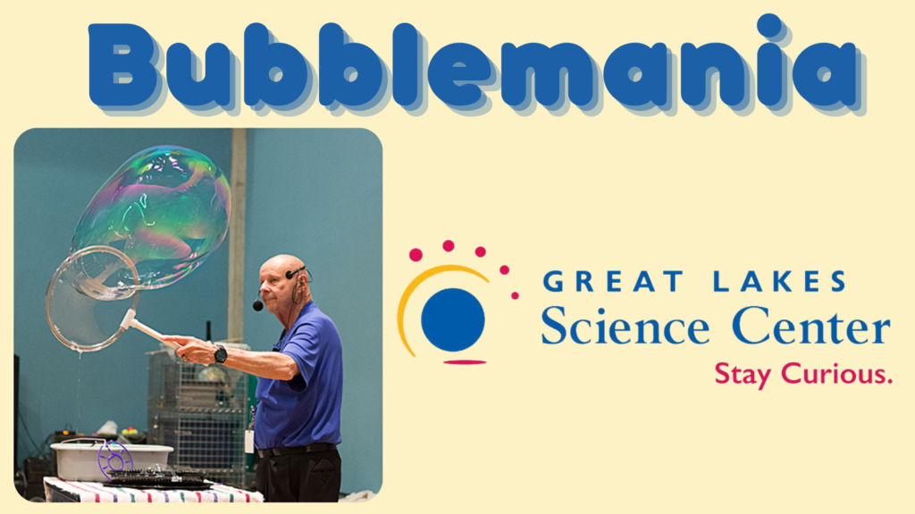 Image depicting Great Lakes Science Center Bubblemania program at Willoughby Eastlake Public Library