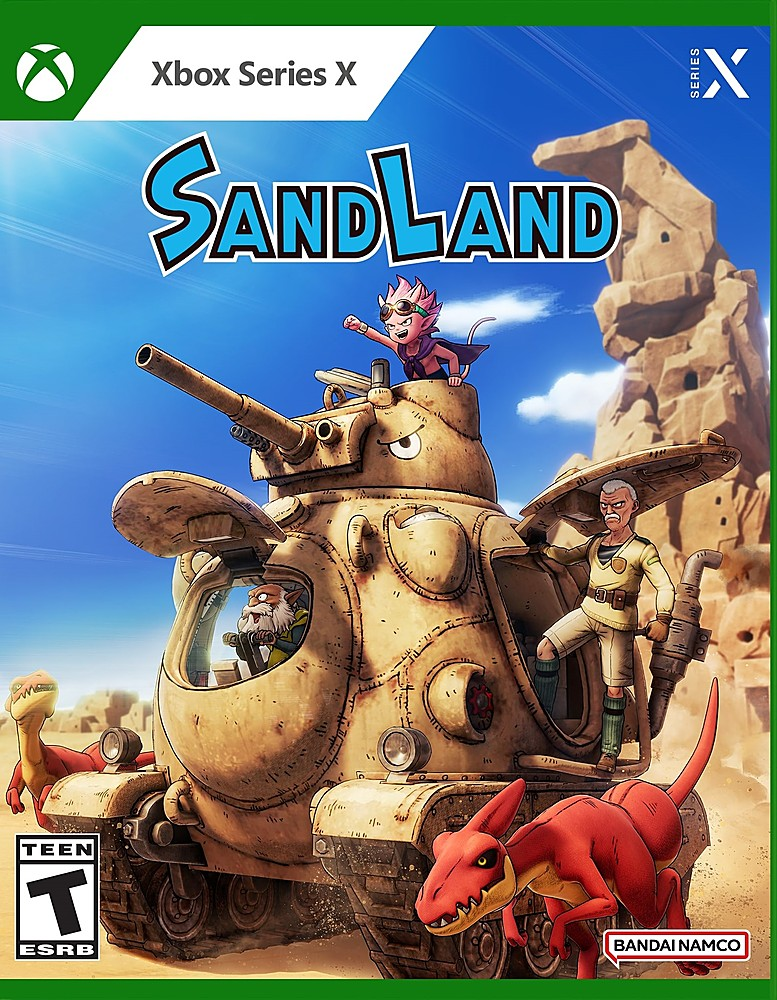 Cover of Sand Land video game for Xbox Series X
