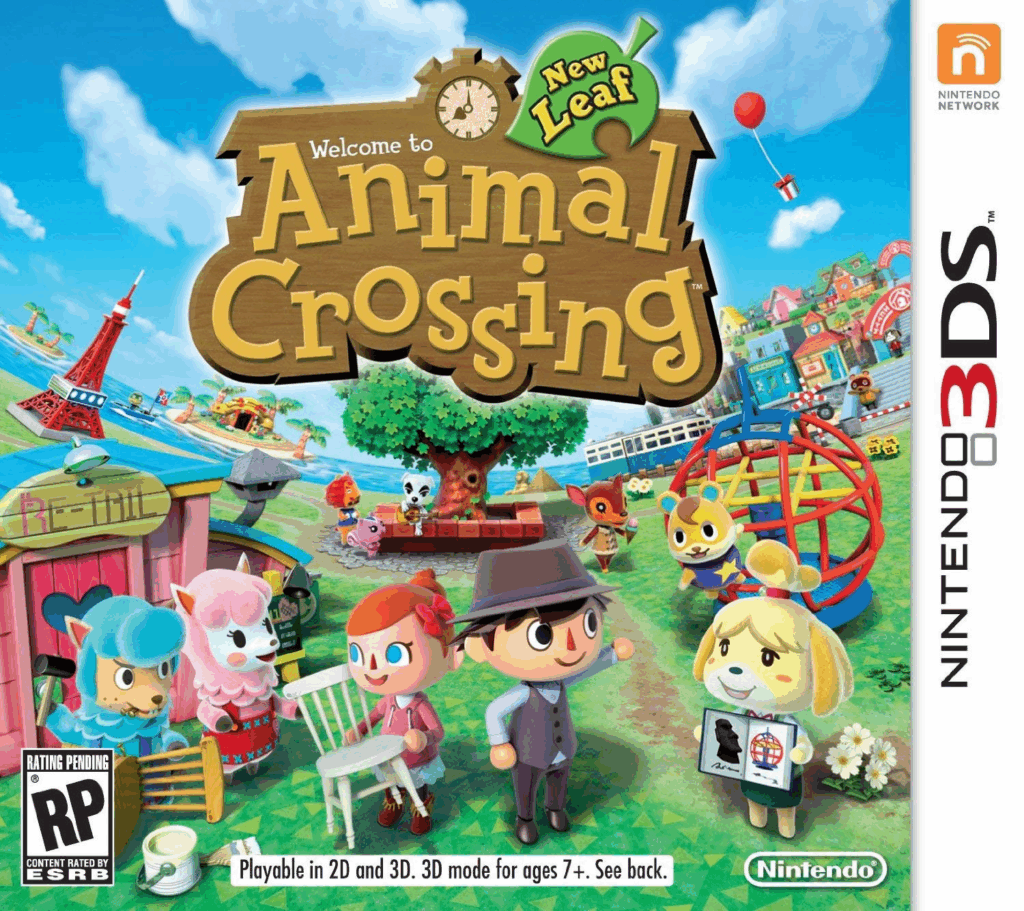 Cover of Animal Crossing, New Leaf, for Nintendo 3DS