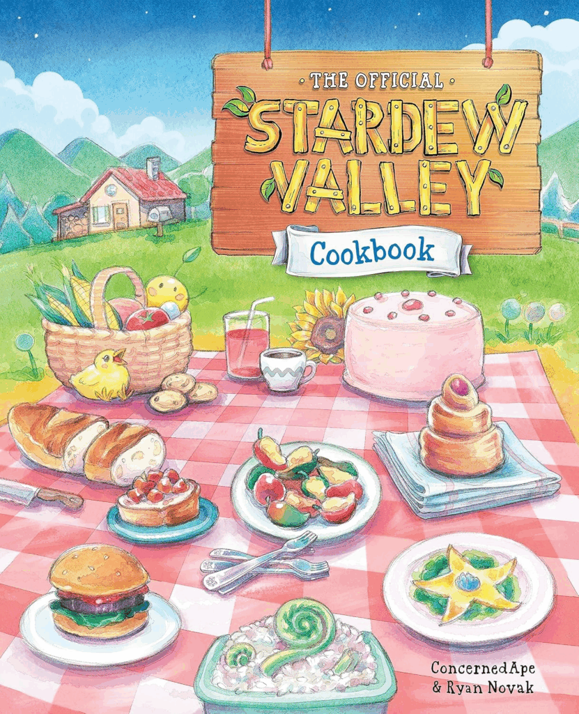 Cover of the Official Stardew Valley Cookbook.